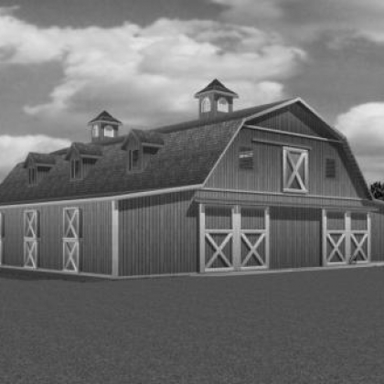 Some of Barns and Buildings Past Renditions